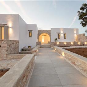 5 bedroom villa with pool near Aliki, Paros, sleeps 10